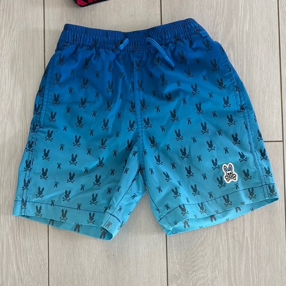 2 pair of Psycho Bunny boys swim short 5-6 - Picture 3 of 5